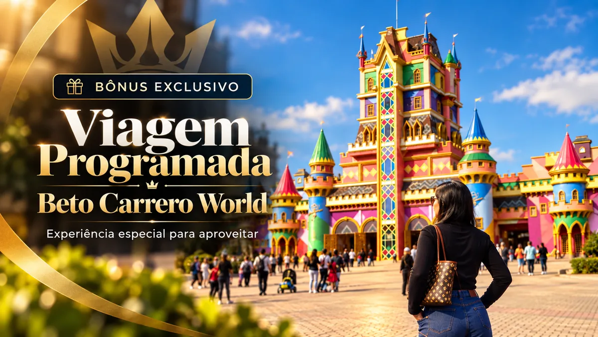 Viagem programada para o Beto Carrero World